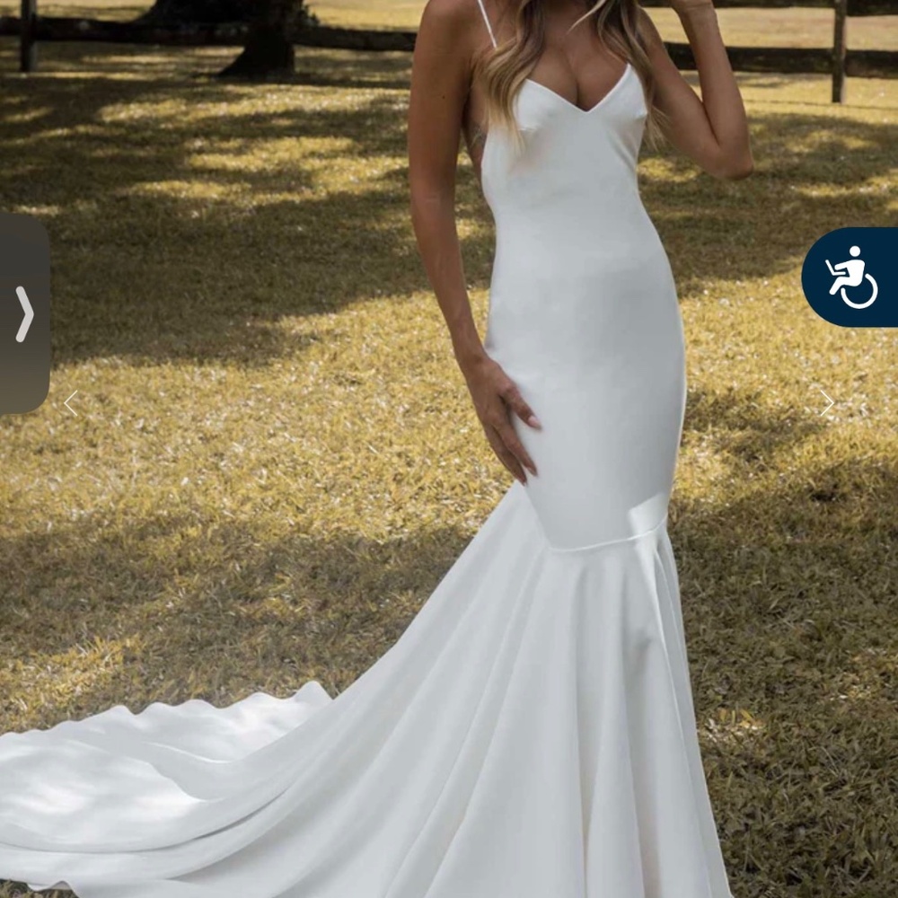 Grace Loves Lace Clo Crepe Wedding Gown